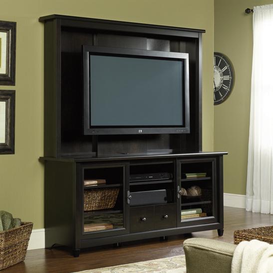 Sauder Edge Water 409048 2 Door Entertainment Credenza Westrich